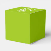 Android Green Style houdt kalm en Jouw tekst Bedankdoosjes (Achterkant)