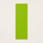 Android Green Style houdt kalm en Jouw tekst Mini Visitekaartjes (Achterkant)