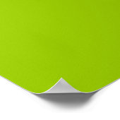 Android Green Style houdt kalm en Jouw tekst Poster (Hoek)