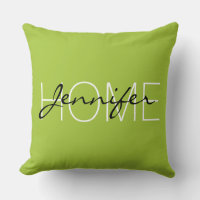 Android groene kleur huis monogram