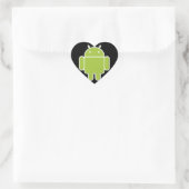 Android Hart Sticker (Tas)