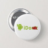 Android 'I Do'-Button Ronde Button 5,7 Cm (Voorkant /achterkant)
