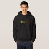 Android iDo Black Hoodie (Voorkant volledig)
