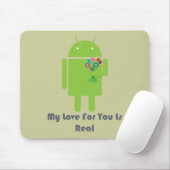 Android in Love Muismat (Met muis)