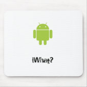 android, iWhat? Muismat (Voorkant)
