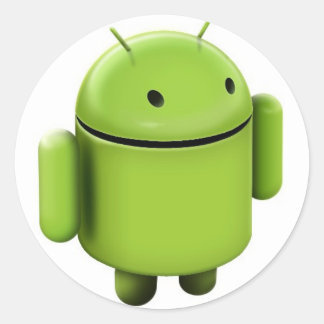 Android Logo Ronde Sticker