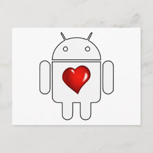 Android Love Briefkaart
