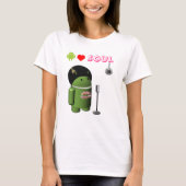 Android Love SOUL T-shirt (Voorkant)