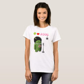Android Love SOUL T-shirt (Voorkant volledig)