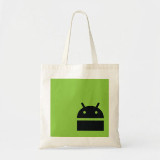 Android Market Shopping Bag - Android Geek Logo Tote Bag