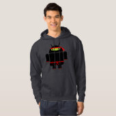 Android Ninja Hoodie (Voorkant volledig)