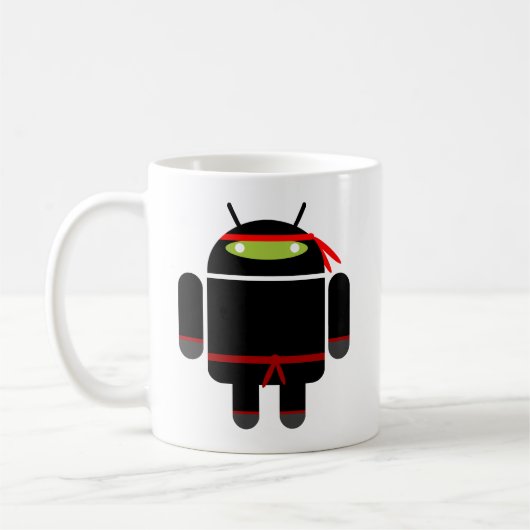 Android Ninja Koffiemok (Links)