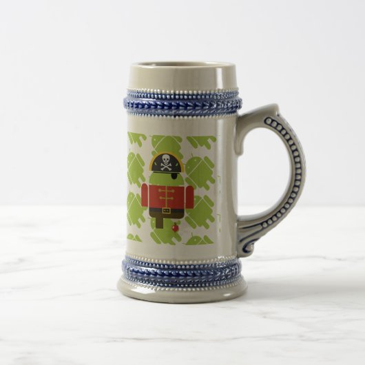 Android Ninja/Pirate Stein Bierpul (Rechts)