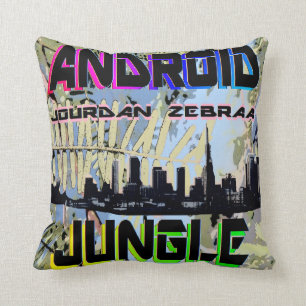 Android Oerwoud beroemde MixTape Pillow 16-inch x1 Kussen