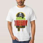 Android Pirate T-shirt (Voorkant)