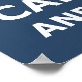 Android-Poster open houden en dragen Poster (Hoek)