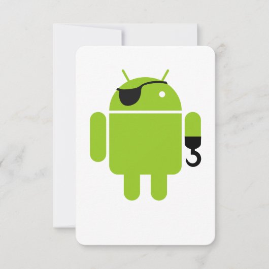 Android Robot Mighty Pirate (Voorkant)