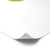 Android Robot Mustache Poster (Hoek)