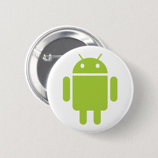 Android Ronde Button 5,7 Cm (Voorkant /achterkant)