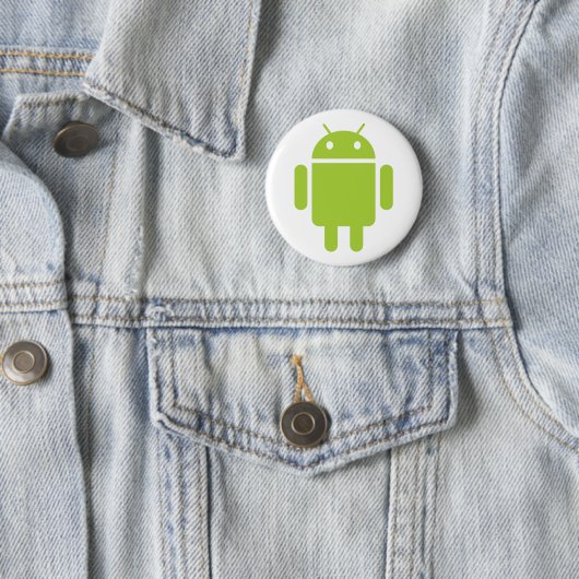 Android Ronde Button 5,7 Cm (In situ)