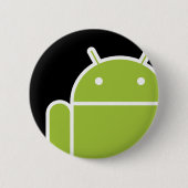 Android Ronde Button 5,7 Cm (Voorkant)