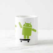 Android Skateboarding Koffiemok (Center)