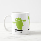 Android Skateboarding Koffiemok (Links)