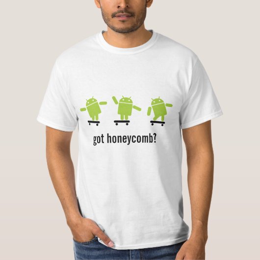 Android Skateboarding T-shirt (Voorkant)