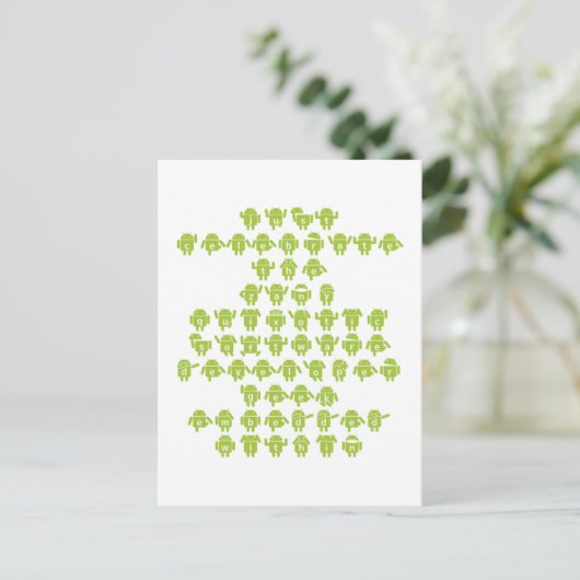 Android Software Developer Gezegde (lager Hoesje) Briefkaart (Staand voorkant)