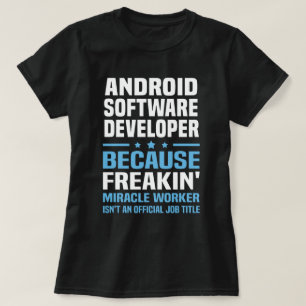 Android Software Developer T-shirt