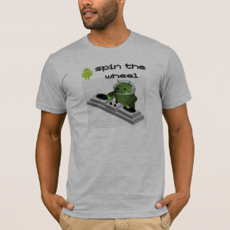 android spin the wheel t-shirt