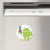 Android Surfer Magneet (Insitu (Vaatwasser))
