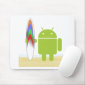 Android Surfer Muismat (Met muis)