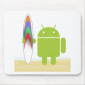 Android Surfer Muismat (Voorkant)