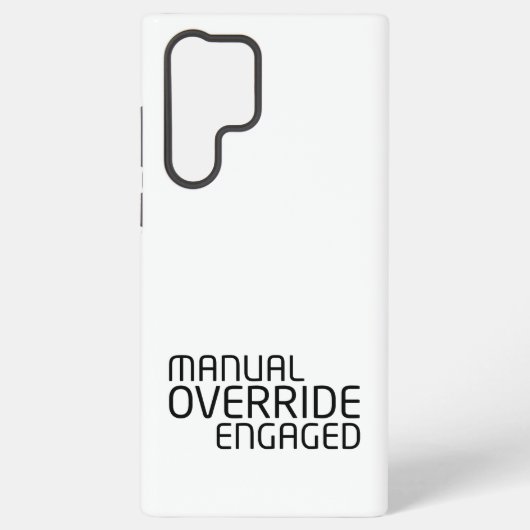 Android Systeem Handmatige Interface  Samsung Galaxy Hoesje (Achterkant)