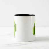 Android Tasse Tweekleurige Koffiemok (Center)