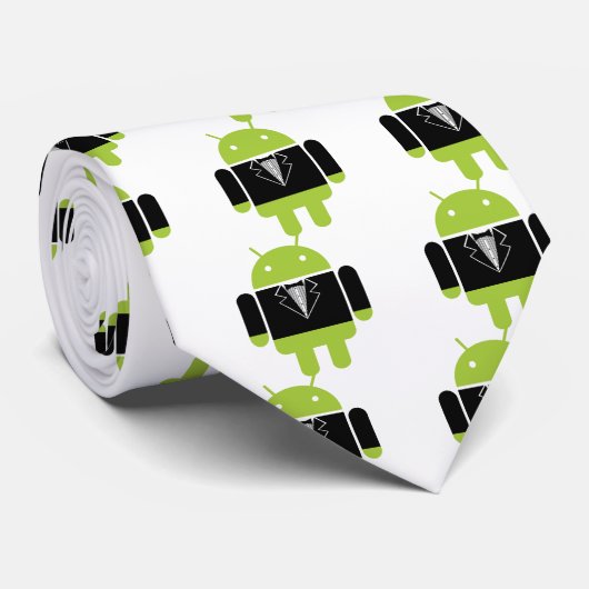Android Tux Stropdas (Opgerold)