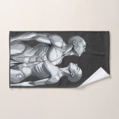 Android Union: Cyborg Couple Futuristic Bath Towel Bad Handdoek (Handdoek)