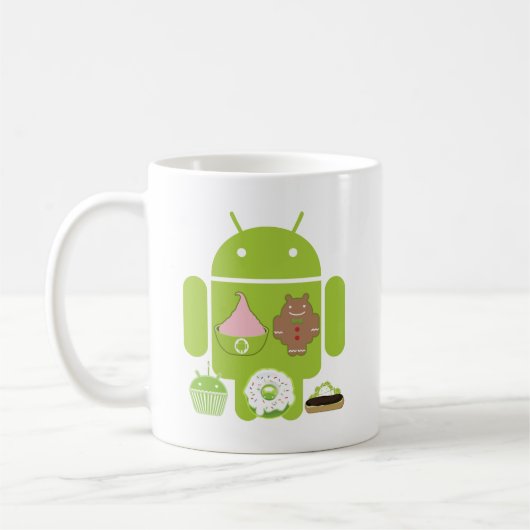 Android-versies Koffiemok (Links)