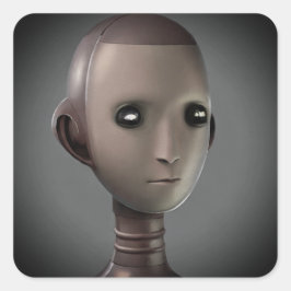 Android Vierkante Sticker