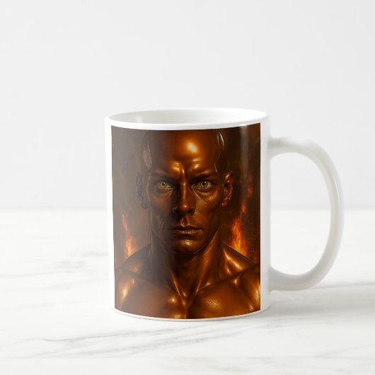 Android (vuuroog) koffiemok (Rechts)