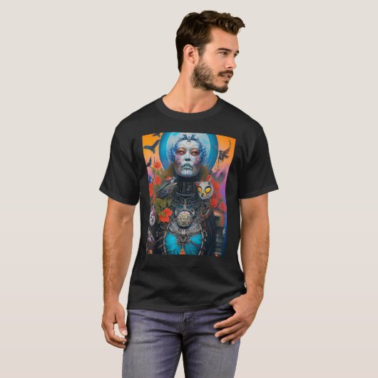 Android-wereld T-shirt (Voorkant volledig)