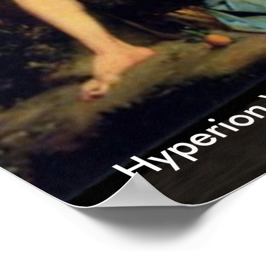 ANDROID XENIA IN HYPERION'S ORBITER Sciencefictio Poster (Hoek)