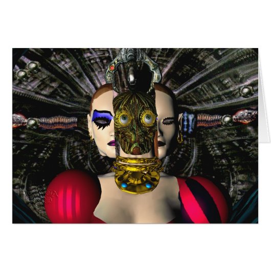 ANDROID XENIA RUIMTESCHIP PILOOT,Science Fiction (Voorkant Horizontaal)