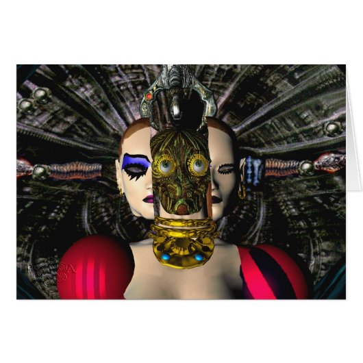 ANDROID XENIA RUIMTESCHIP PILOOT,Science Fiction (Voorkant Horizontaal)