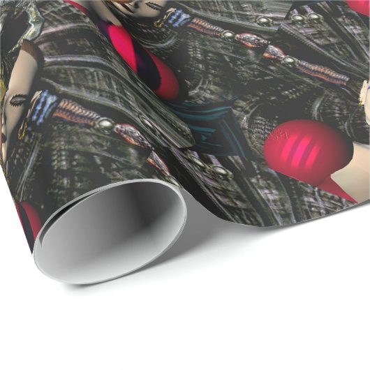 ANDROID XENIA SPACESHIP PILOT, Science Fiction Cadeaupapier (Rol Hoek)