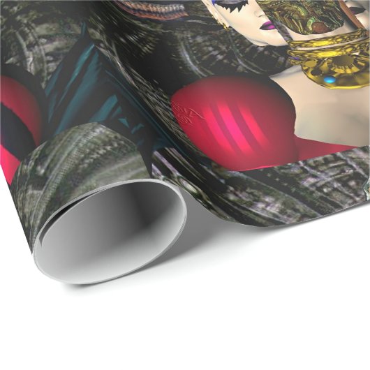 ANDROID XENIA SPACESHIP PILOT, Science Fiction Cadeaupapier (Rol Hoek)