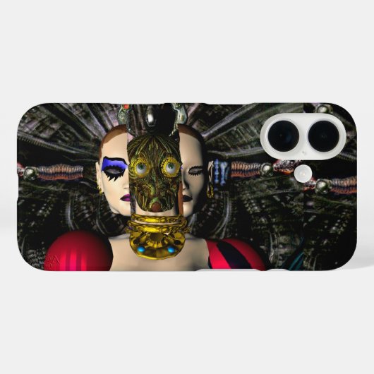 ANDROID XENIA SPACESHIP PILOT Science Fiction Case-Mate iPhone Case (Achterkant (horizontaal))