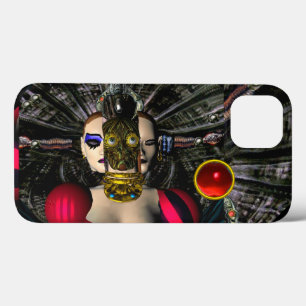 ANDROID XENIA SPACESHIP PILOT, Science Fiction iPhone 13 Hoesje