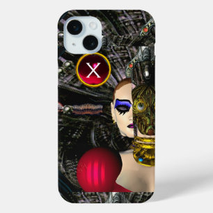 ANDROID XENIA SPACESHIP PILOT, Science Fiction iPhone 15 Mini Hoesje